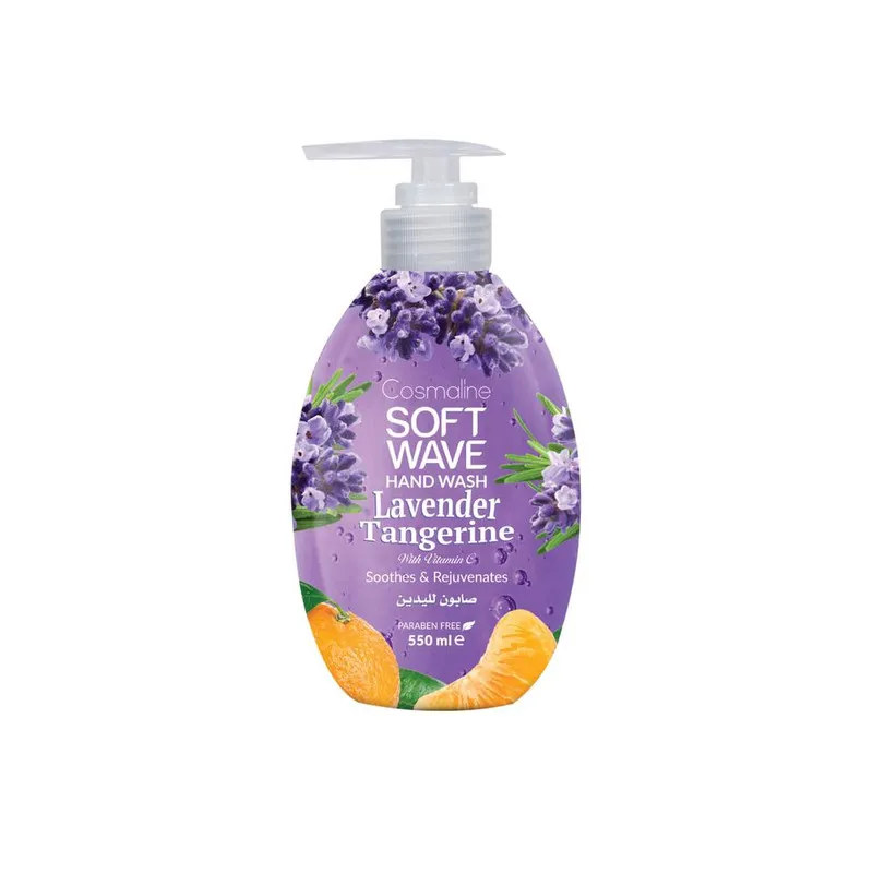 Cosmaline Soft Wave Hand Wash Lavender Tangerine  550ml