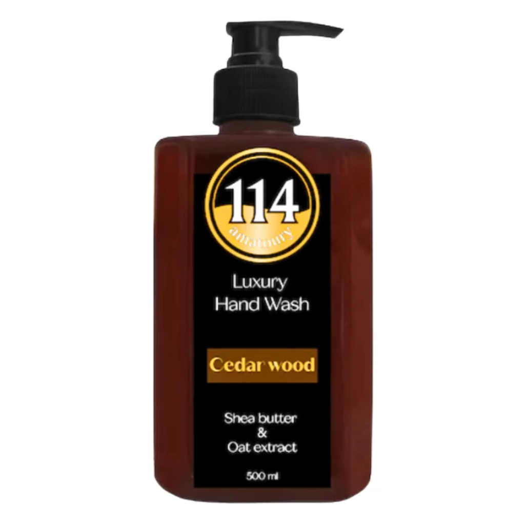 114 Amatoury Luxury Hand Wash Cedar Wood 500ml
