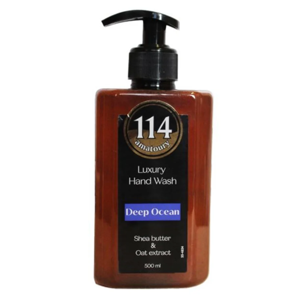 114 Amatoury Luxury Hand Wash Deep Ocean 500ml