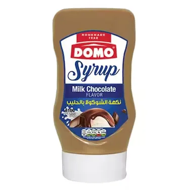 Domo Syrup Milk Chocolate Flavor 610g