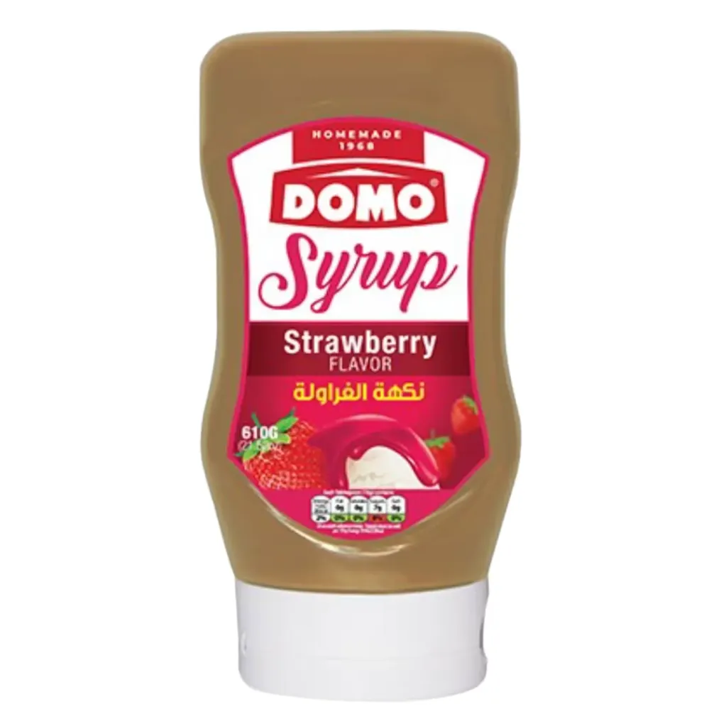 Domo Syrup Strawberry Flavor 610g