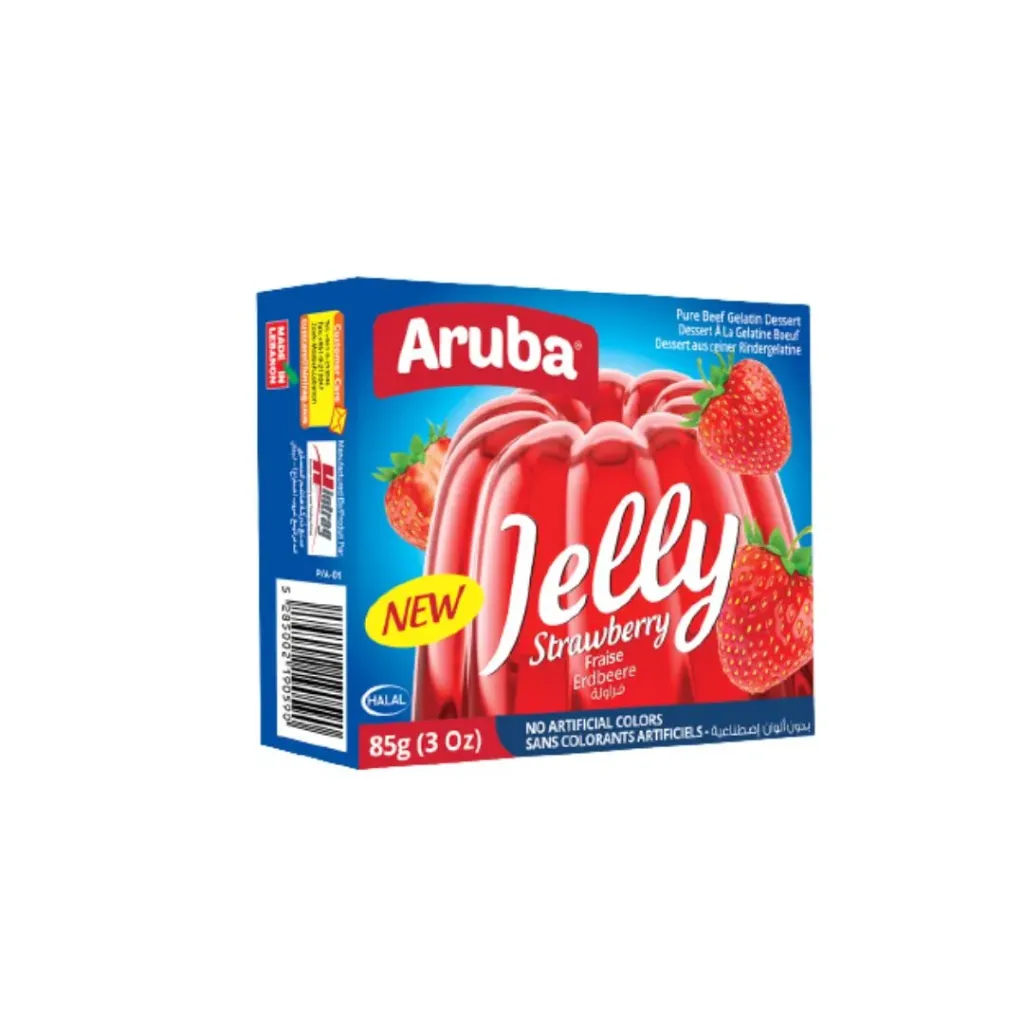 Aruba Jelly Strawberry Flavor 85g