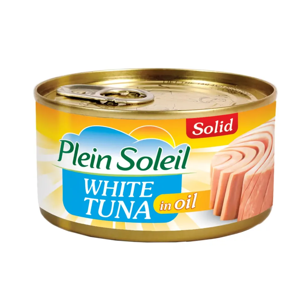 Plein Soleil White Tuna In Oil Solid 185g