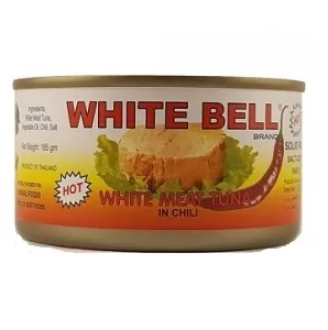 White Bell White Meat Tuna In Chili 185g