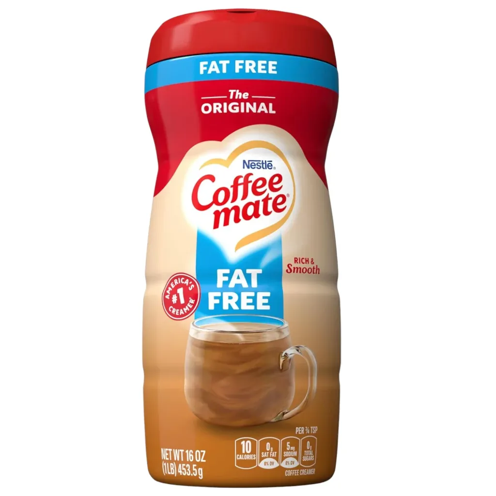 Nestle Coffee Mate the Original Fat Free Coffee Creamer 453.5g