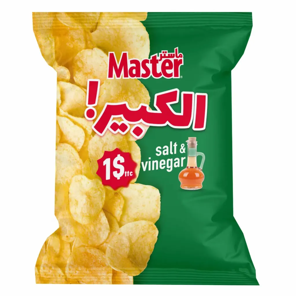 Master Salt & Vinegar 165g