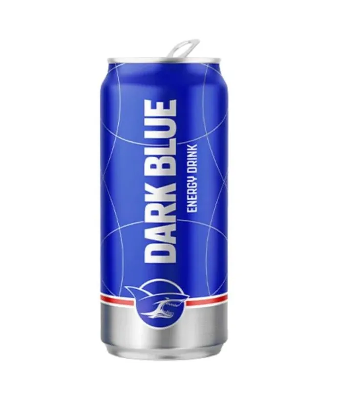 Dark Blue Energy Drink Can 330ml
