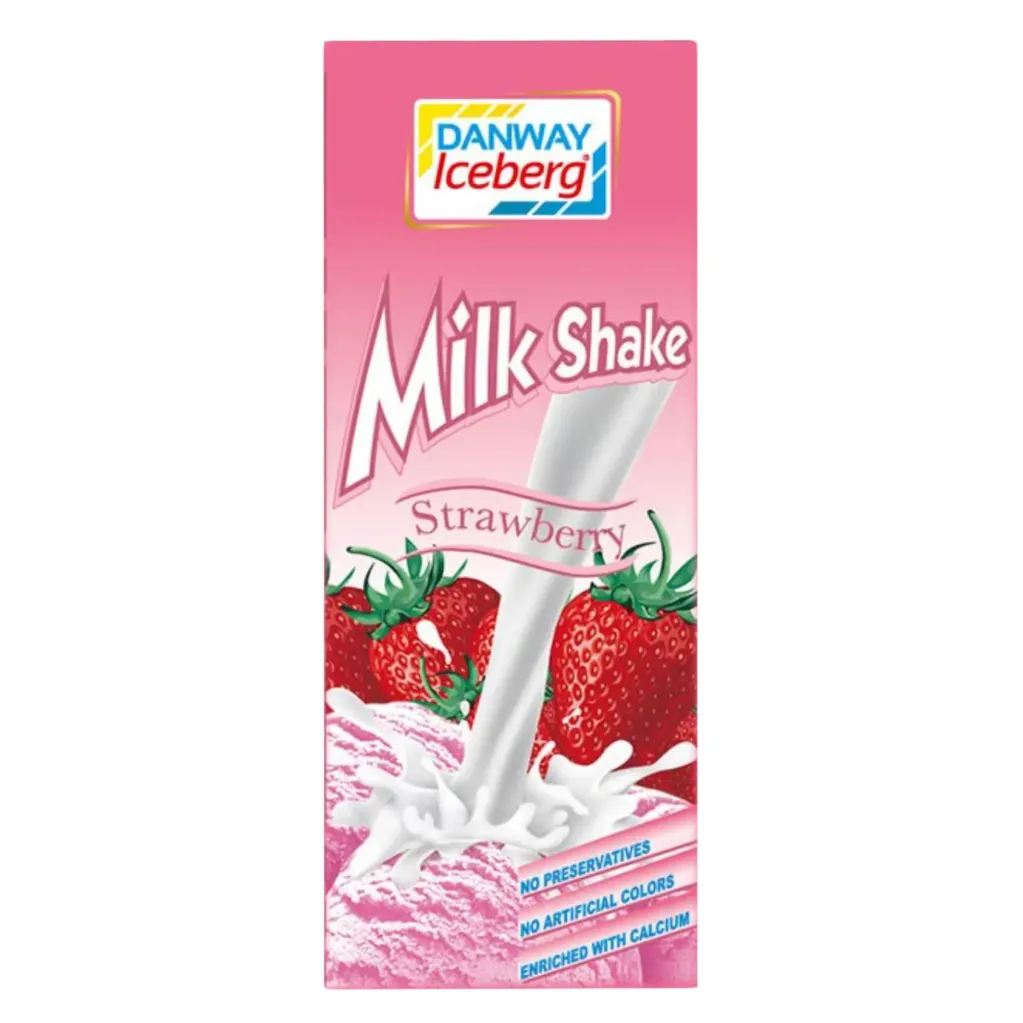 Danway Iceberg Milkshake Strawberry 180ml