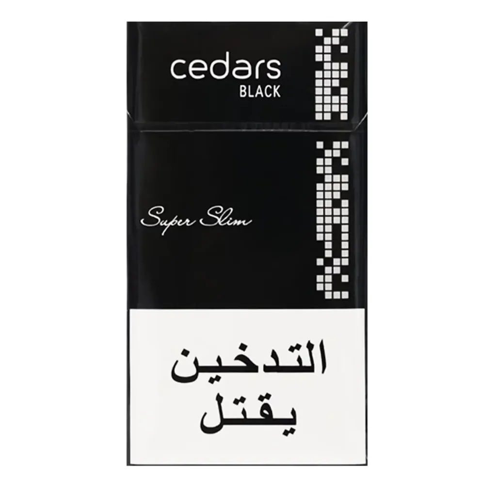 Cedars Super Slim Black