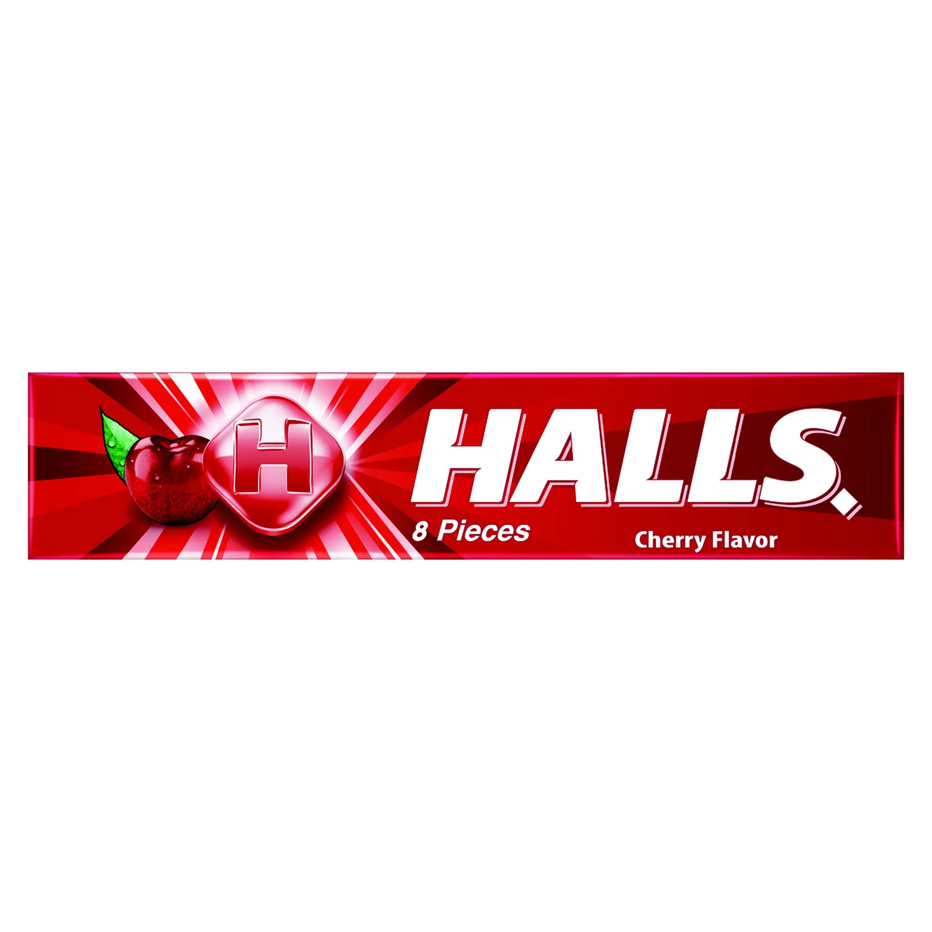 Halls Cherry Flavor 8 Pieces 22.4g