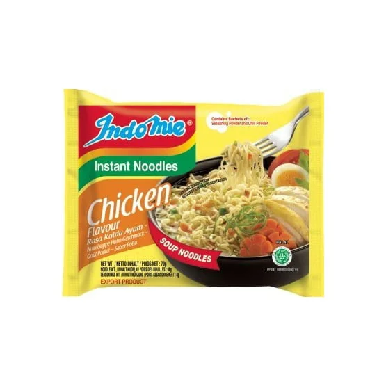 Indomie Instant Noodles Chicken Flavour 70g
