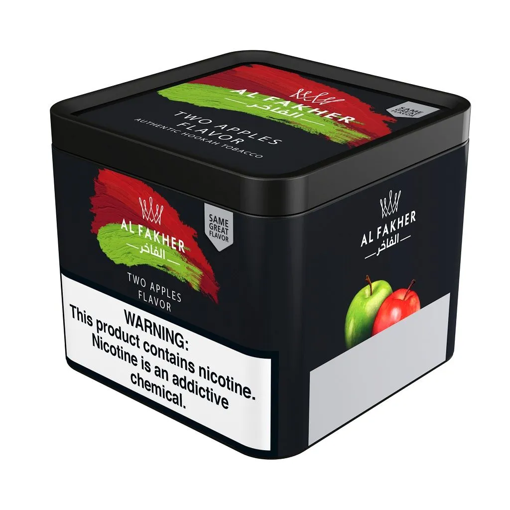 Al Fakher Two Apples Flavour Plastic 250g