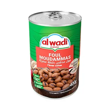 Al Wadi Al Akhdar Foul Moudammas Egyptian Recipe 400g
