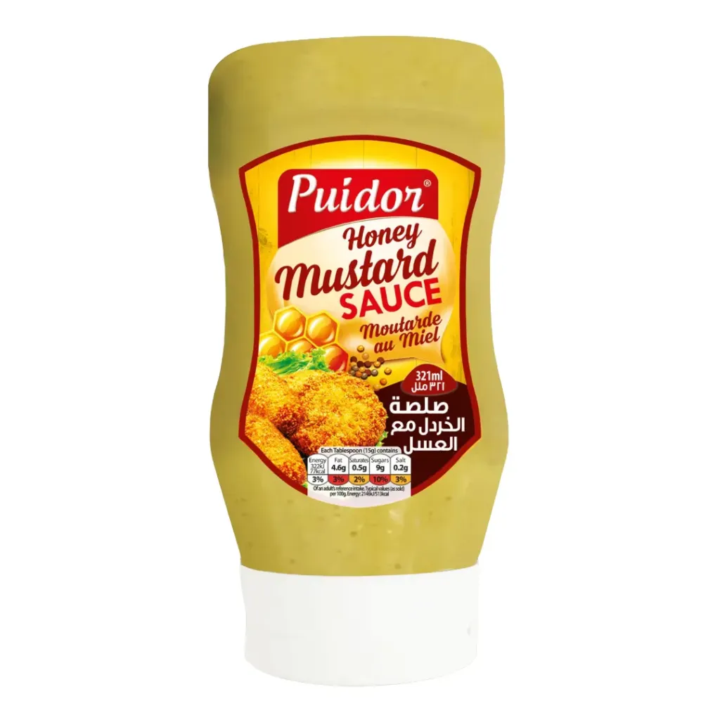 Puidor Honey Mustard Sauce Plastic 321ml