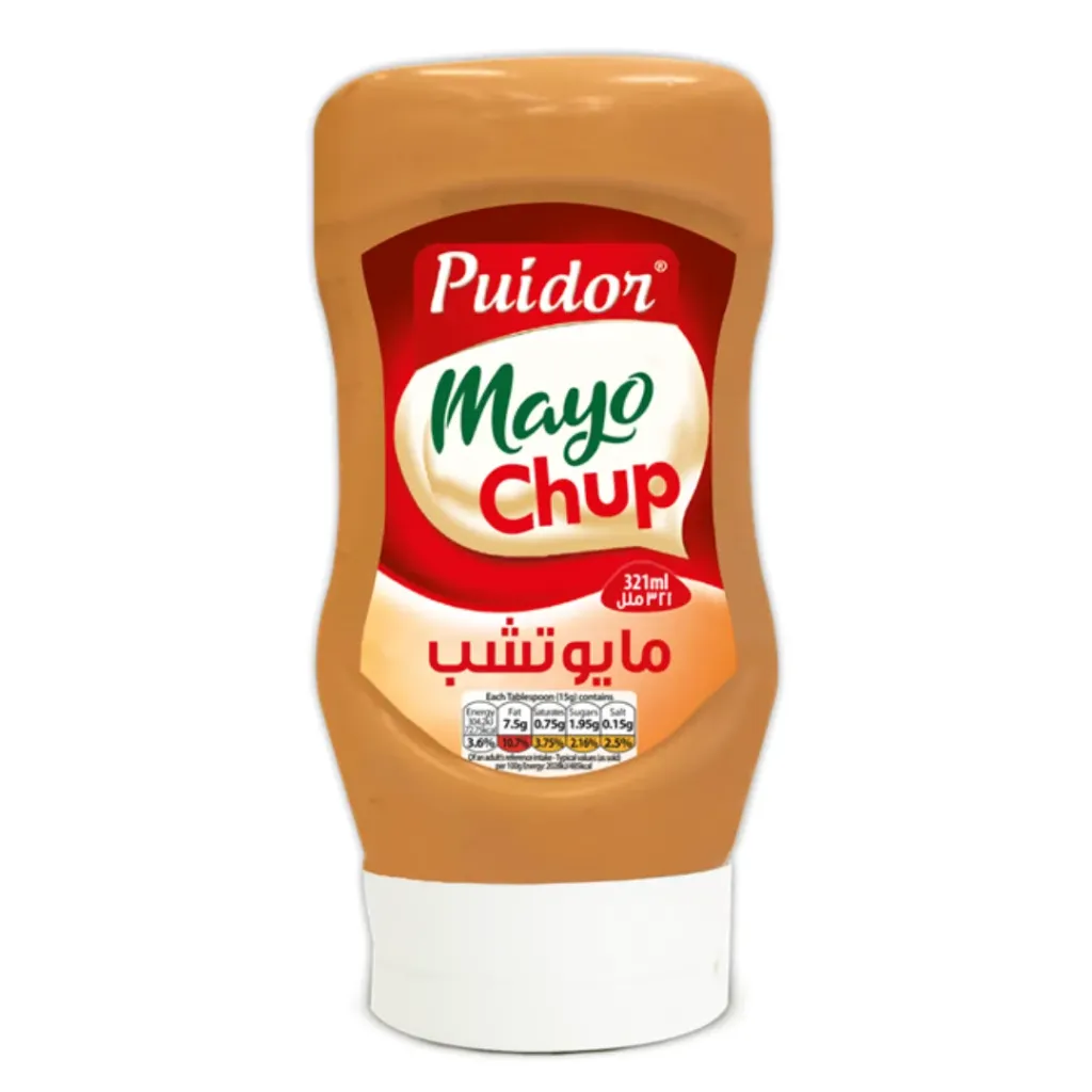 Puidor Mayo Chup Sauce Plastic 321ml