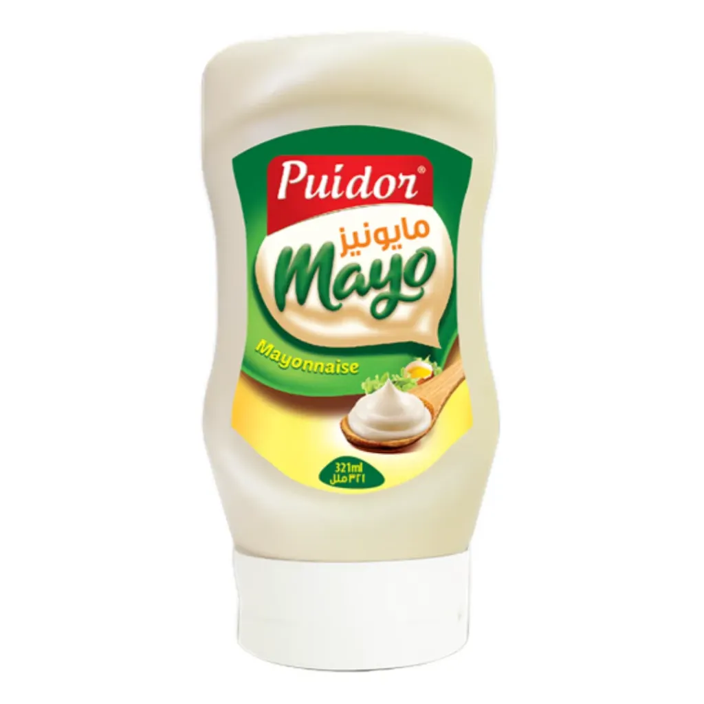Puidor Mayo Mayonnaise Plastic 321ml