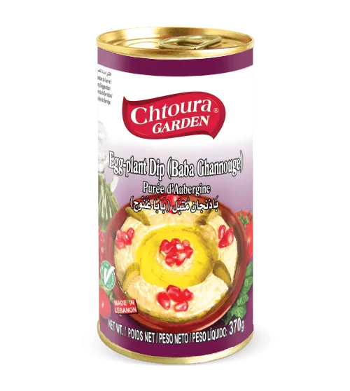 Chtoura Garden Eggplant Dip Baba Ghannouge 370g