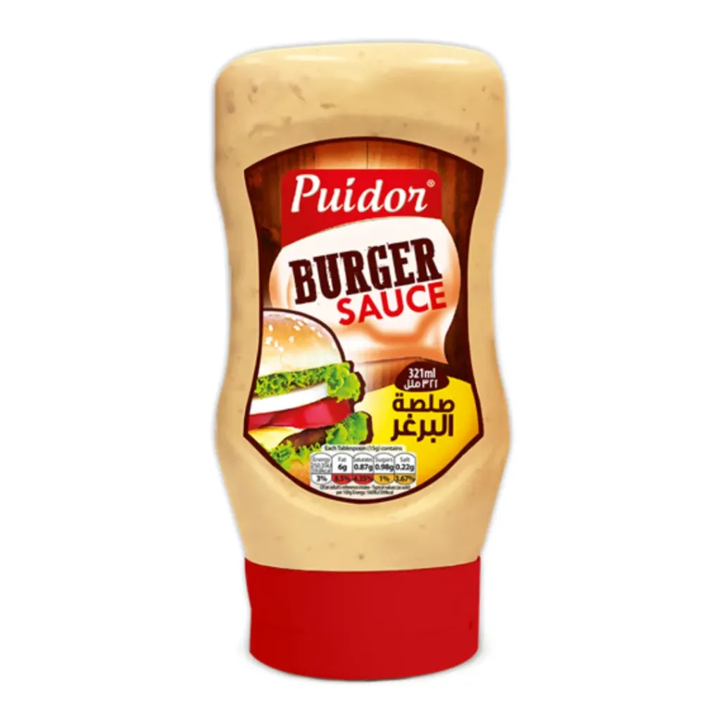 Puidor Burger Sauce Plastic 321ml