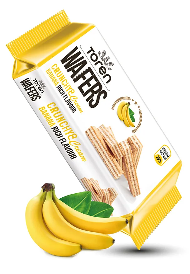 Toren Wafers Crunchy & Cream Banana 45g
