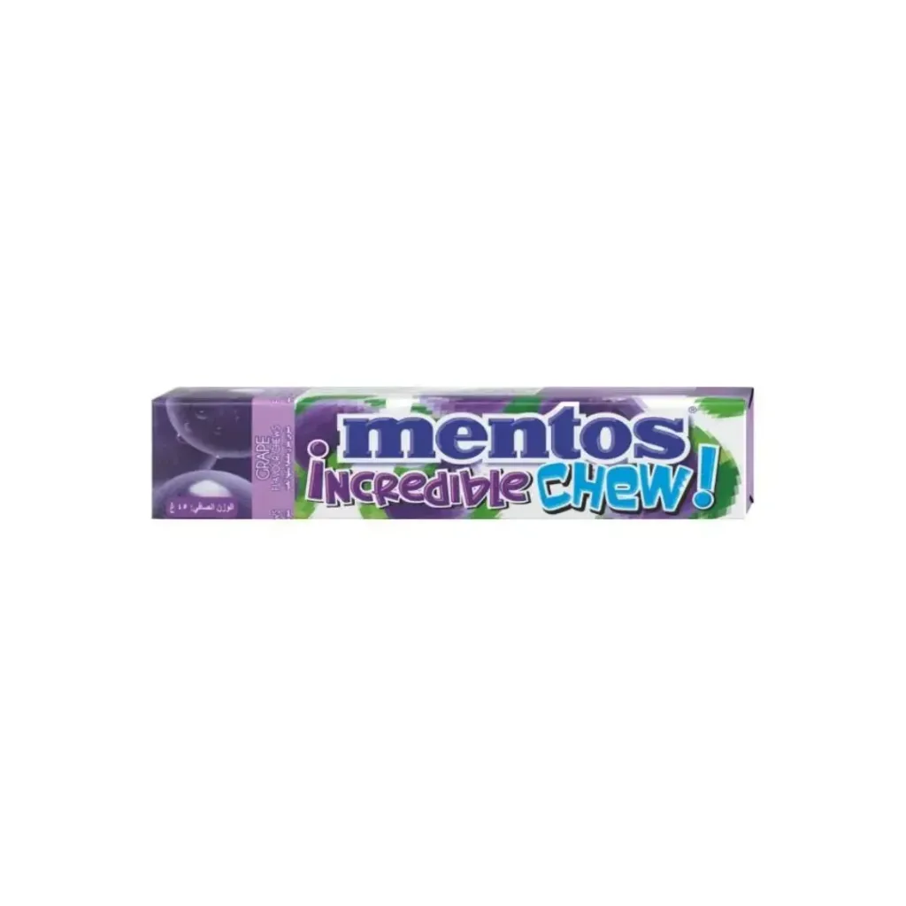 Mentos Incredible Chew! Grape 45g