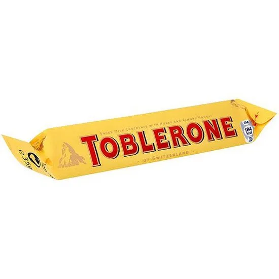 Toblerone Milk chocolate Honey & Almond Nougat 35g