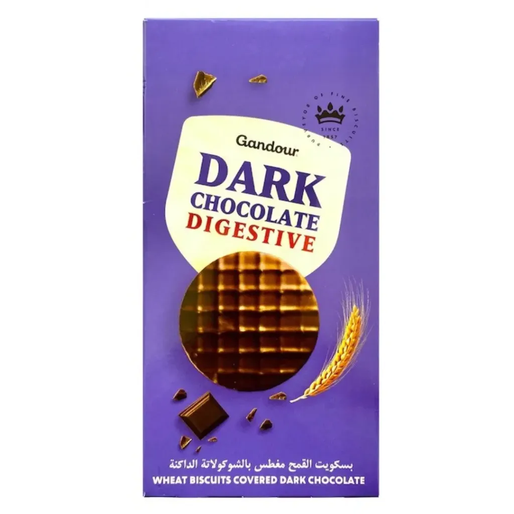 Gandour Dark Chocolate Digestive 195g