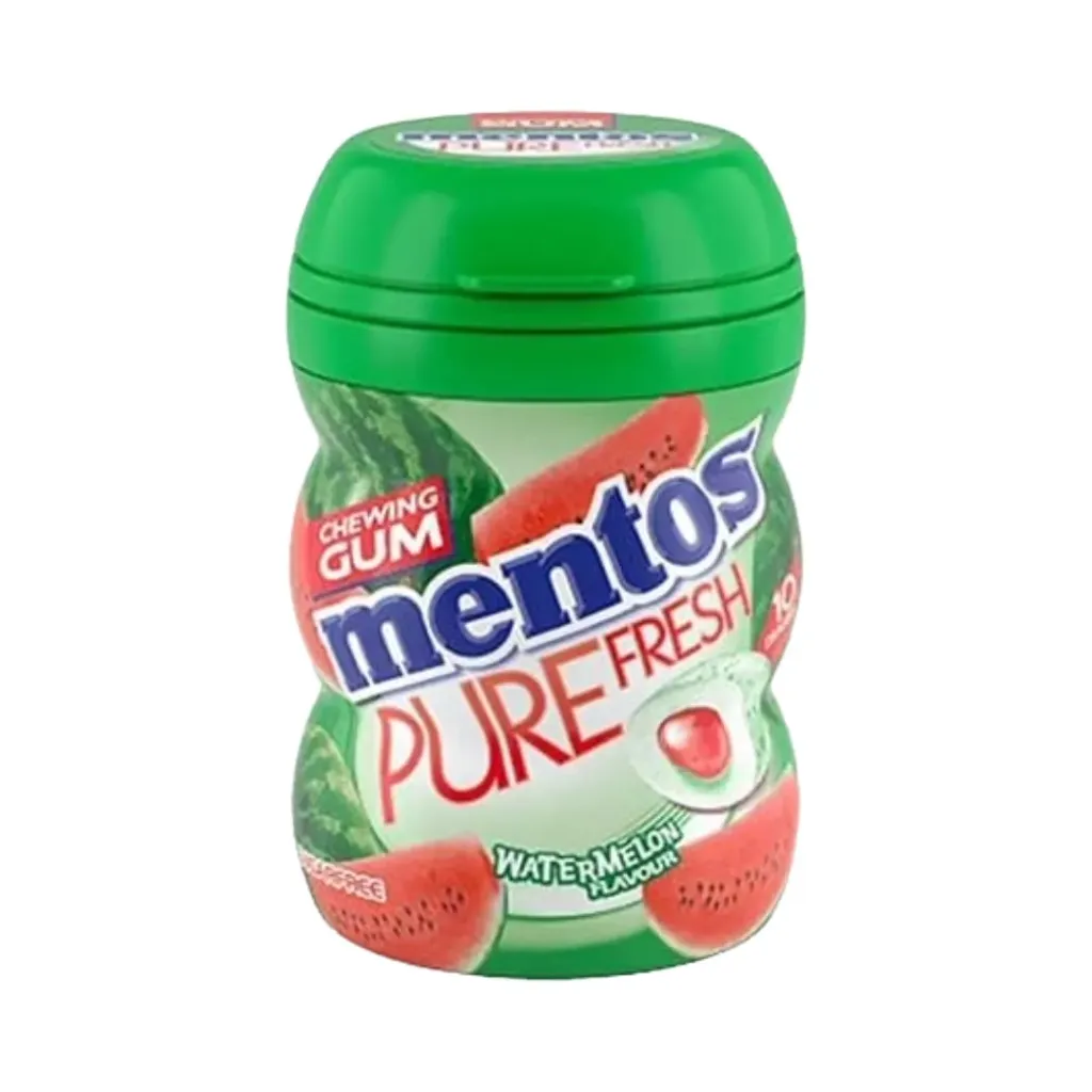 Mentos Chewing Gum Pure Fresh WaterMelon Flavor Sugar Free 87.5g