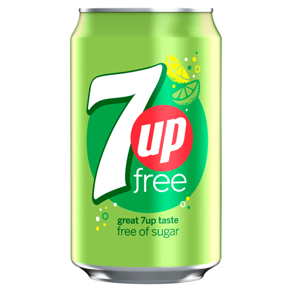 7up Zero Sugar Can 330ml