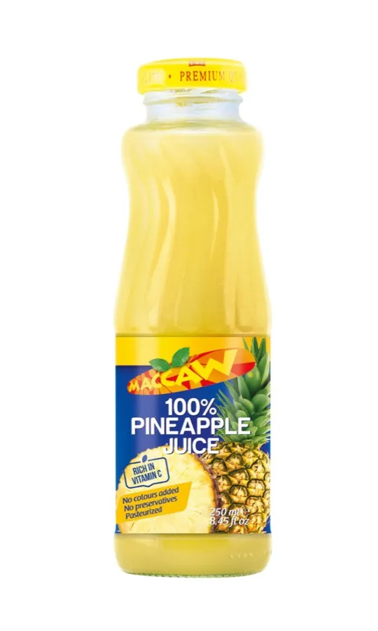 Maccaw Pineapple Juice Glass 250ml