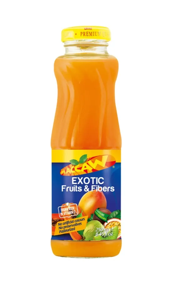 Maccaw Exotic Fruits & Fibers Juice Glass 250ml