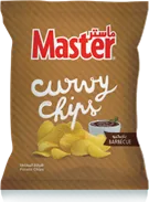 Master Curvy Chips Barbecue 70g