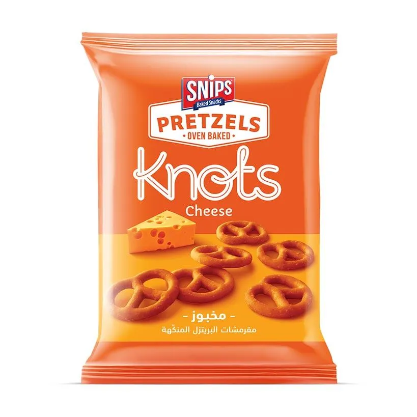 Snips Pretzels Knots Cheese 225g