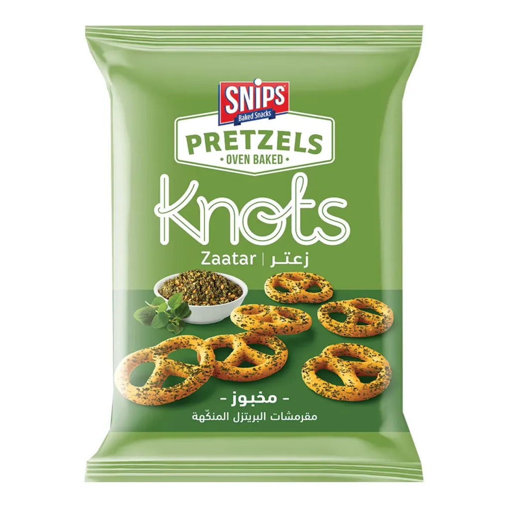 Snips Pretzels Knots Zaatar 225g