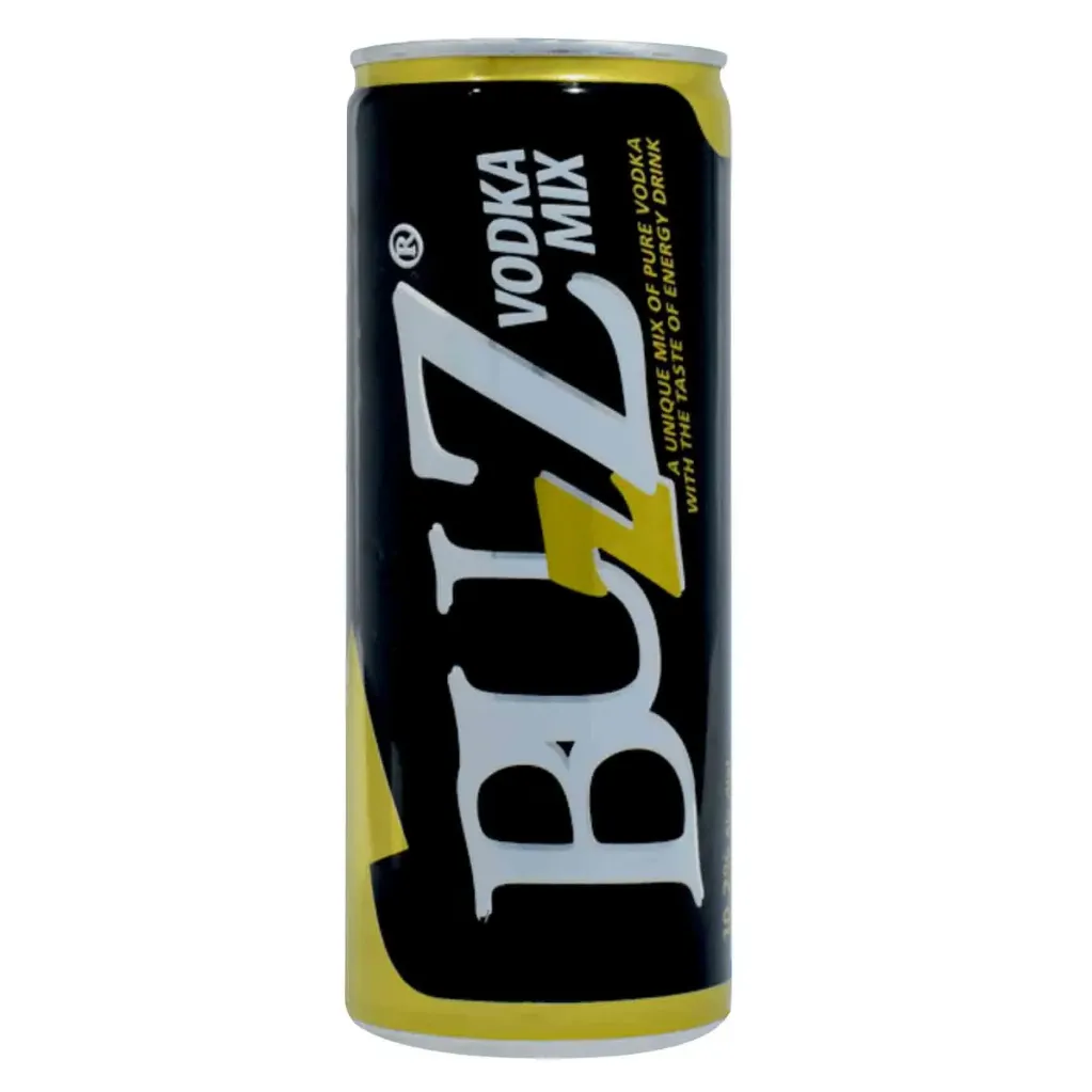 Buzz Vodka Mix 10.2% Can 250ml