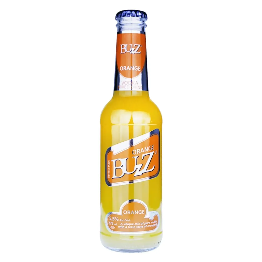 Buzz Vodka Mixed Drink Orange 5.5% 275ml