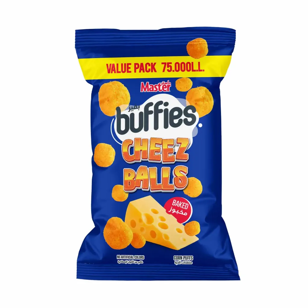 Master Baked Buffies Cheese Balls 140g