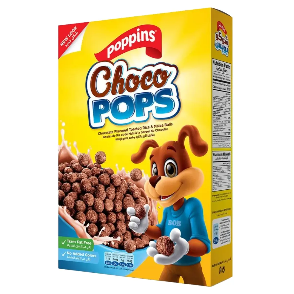 Poppins Choco Pops 350g