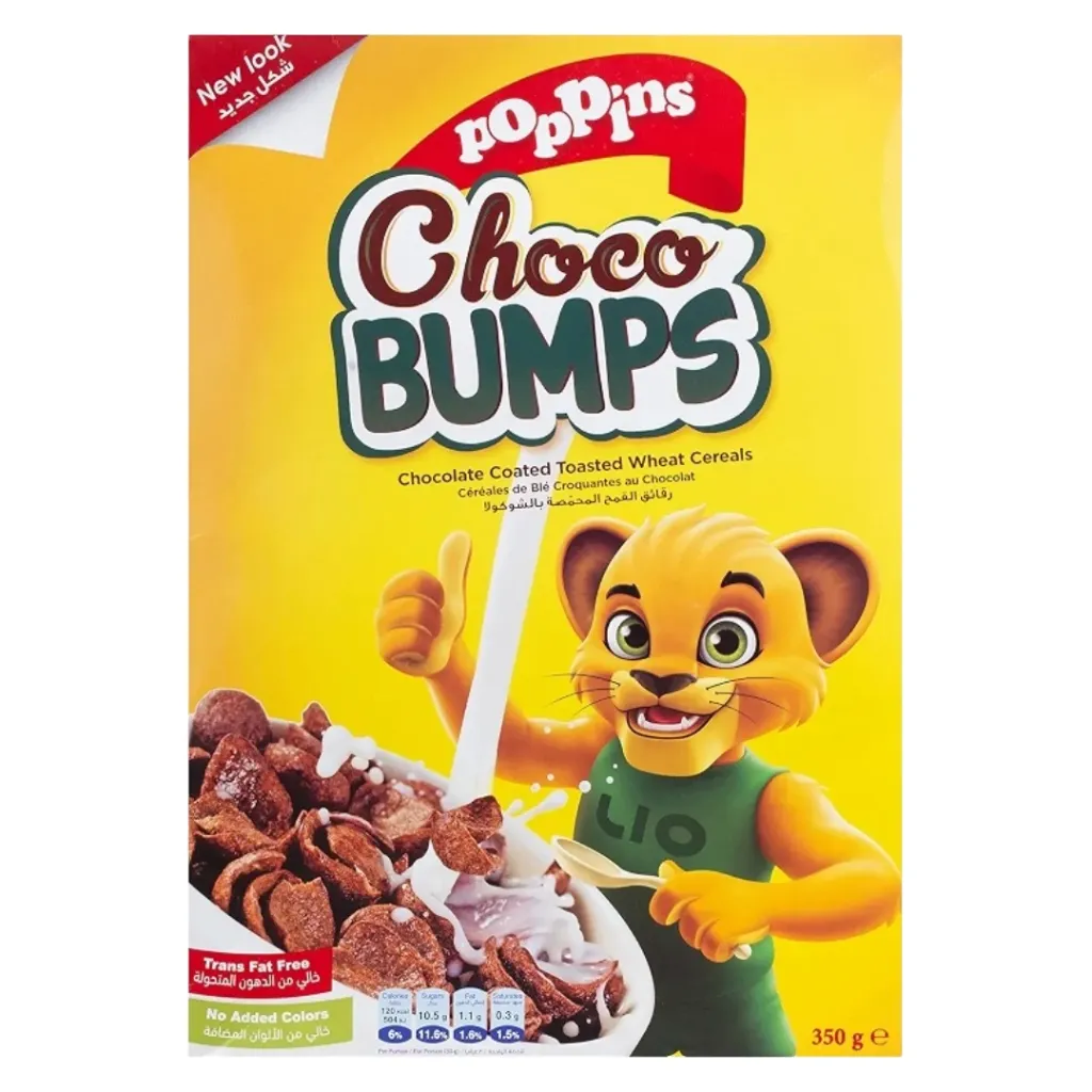Poppins Choco Bumps 350g