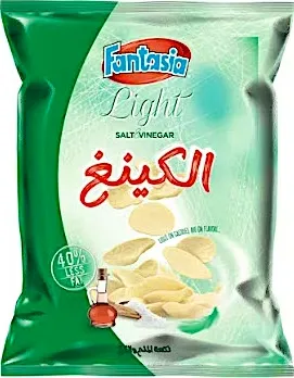 Fantasia Light Salt & Vinegar 100g