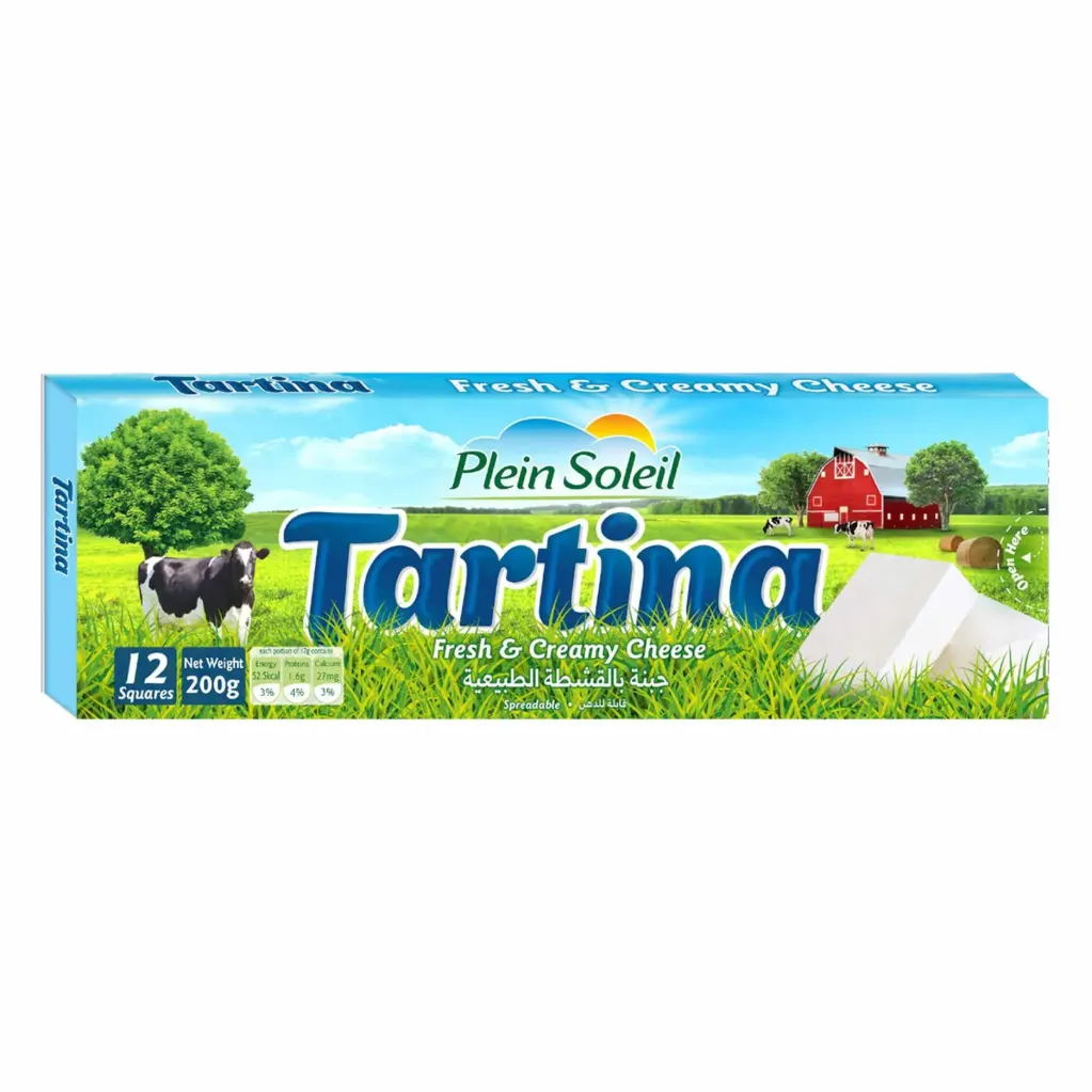 Plein Soleil Tartina Fresh & Creamy Cheese 12pcs 200g