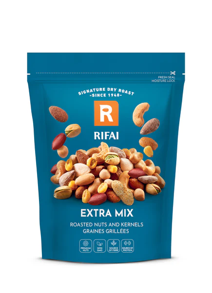 RIFAI Extra Mix Roasted Nuts And Kernels 250g