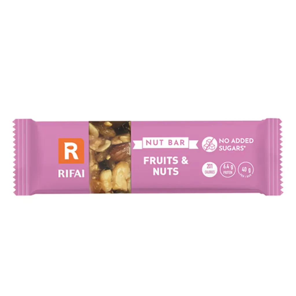 RIFAI Nut Bar Fruits & Nuts 201cal 40g