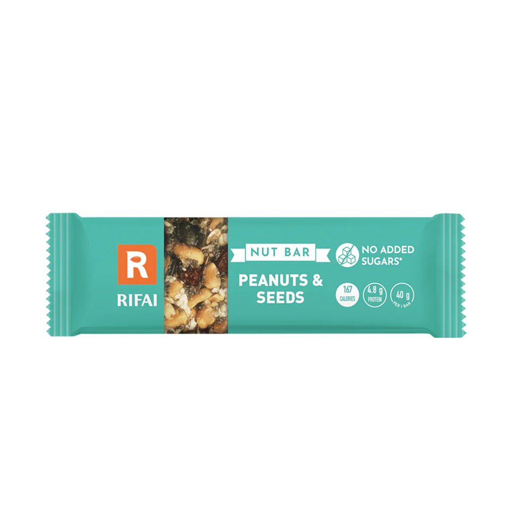 RIFAI Nut Bar Peanuts & Seeds 167cal 40g