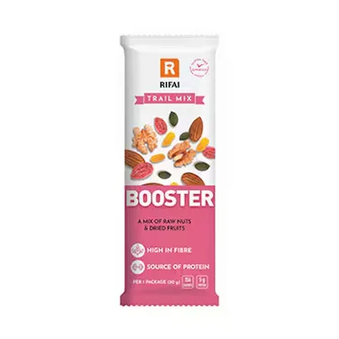 RIFAI Trail Mix Booster Mix Of Raw Nuts And Dried Fruits 156cal 30g
