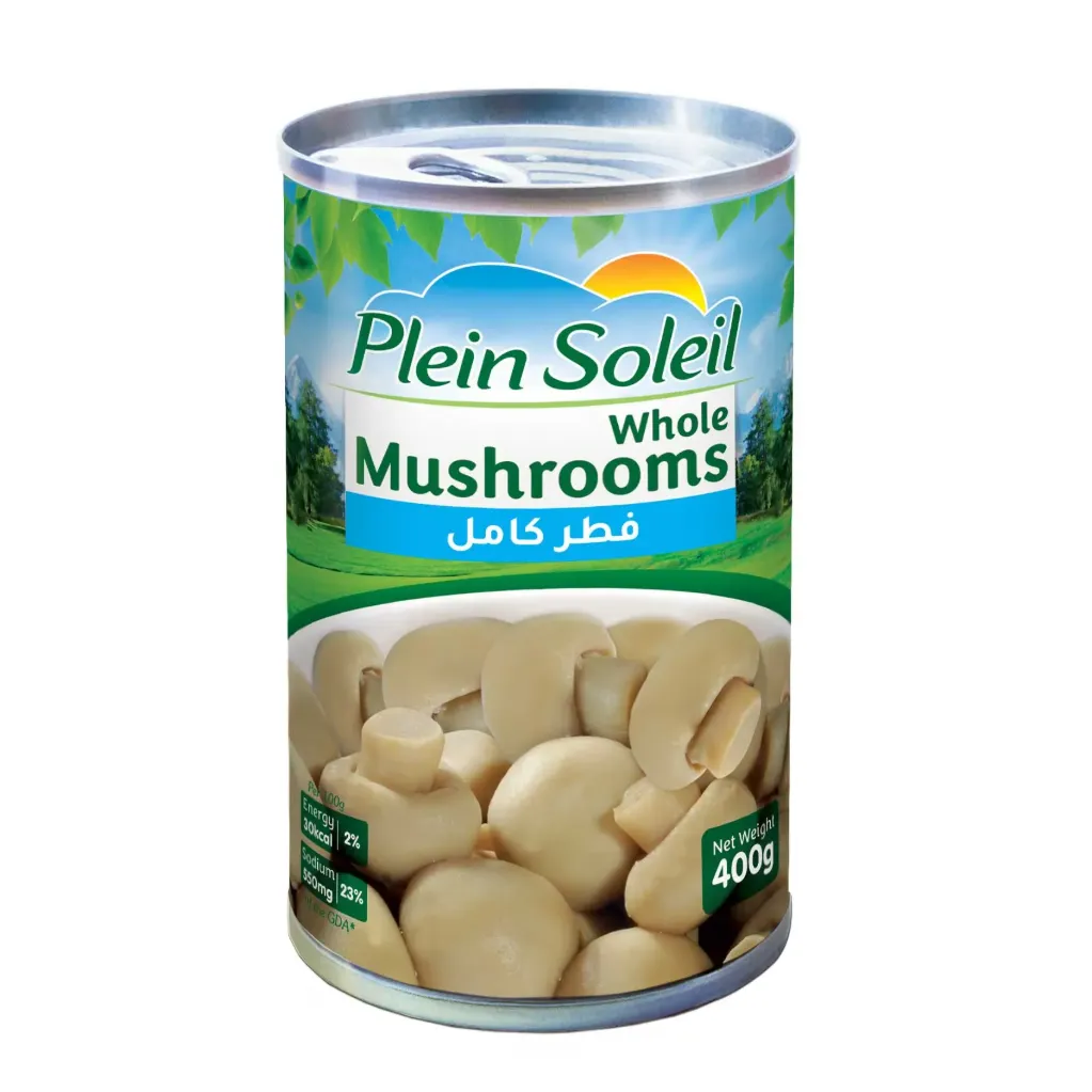 Plein Soleil Whole Mushrooms 400g