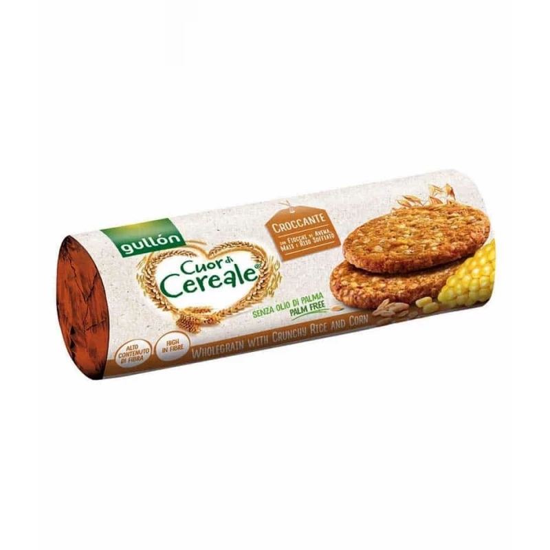 Gullon Cuor Di Cereale Wholegrain with Crunchy Rice and Corn 265g