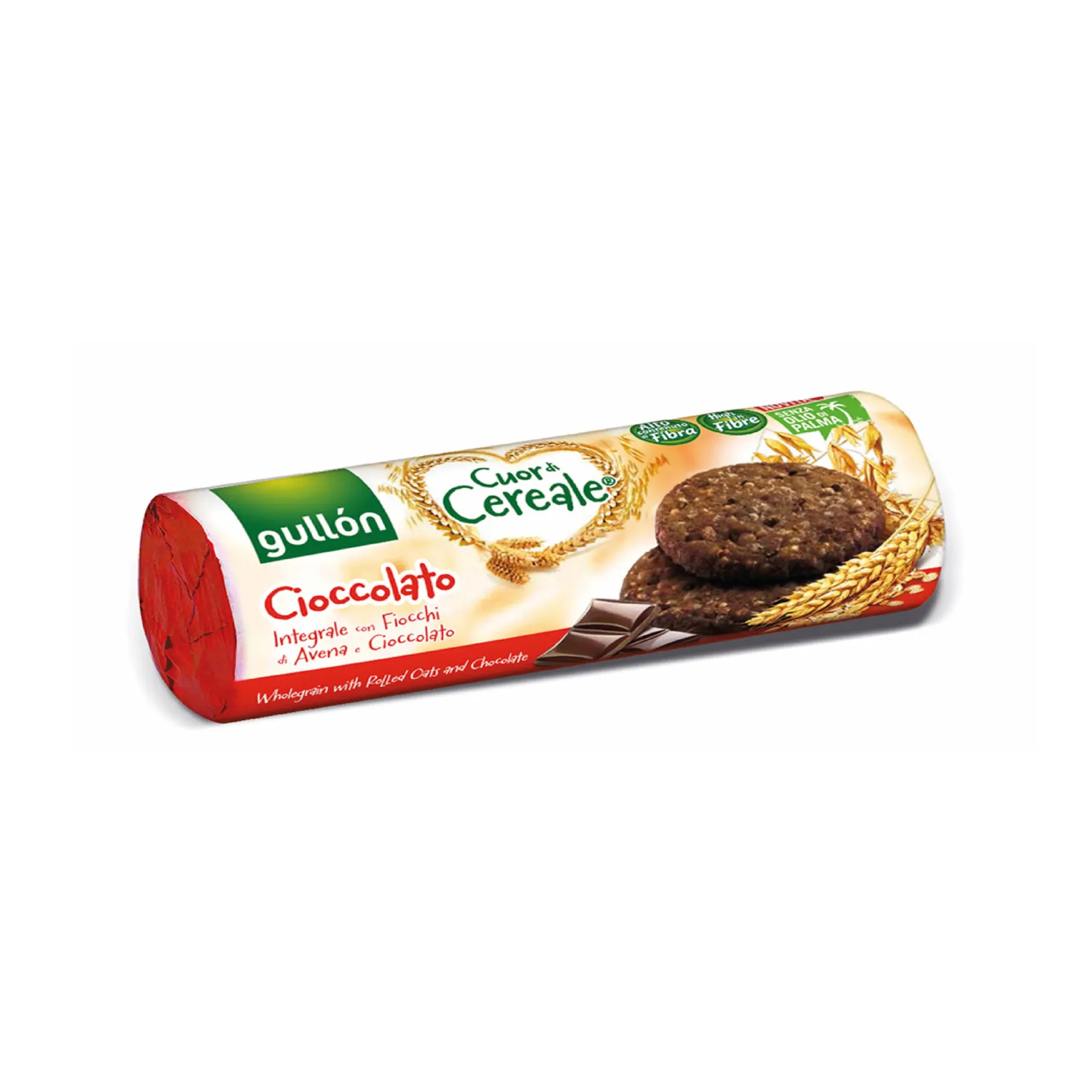 Gullon Cuor Di Cereale Wholegrain With Rolled Oats And Chocolate 280g