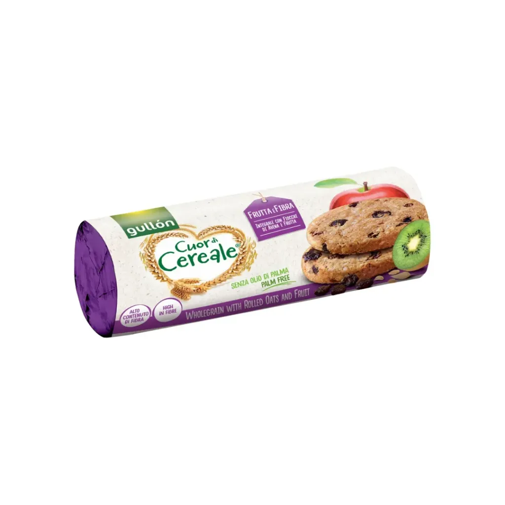 Gullon Cuor Di Cereale Wholegrain With Rolled Oats And Fruit 300g