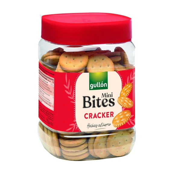 Gullon Mini Bites Crackers Jar 250g