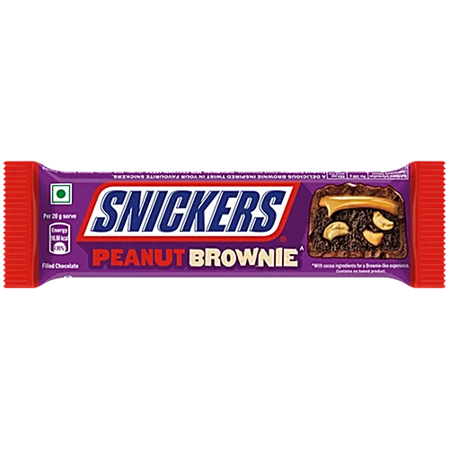 Snickers Peanut Brownie Chocolate Bar 45g